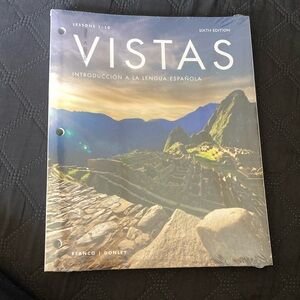 Vistas Sixth Edition Spanish Textbook